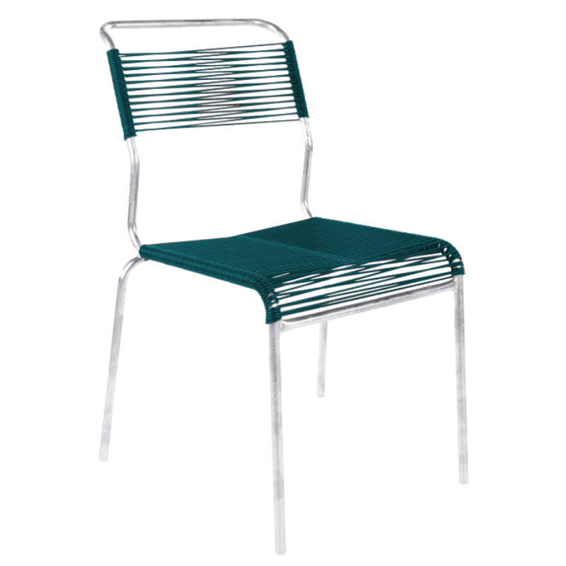 Spaghetti-Stuhl ohne Armlehne "Säntis"