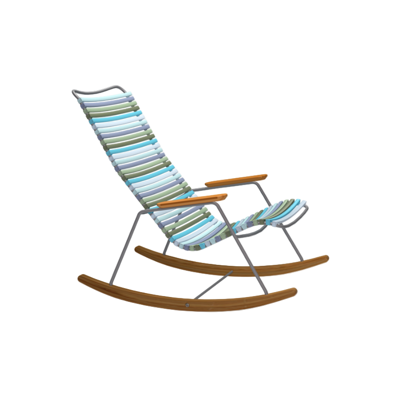 Ausstellungsstück // Schaukelstuhl "Click" - Multicolor