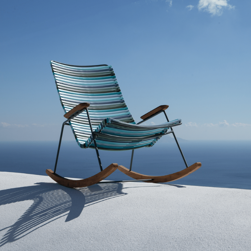 Ausstellungsstück // Schaukelstuhl "Click" - Multicolor