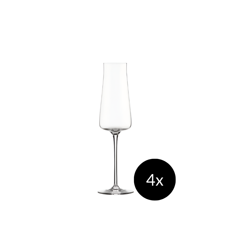 Sekt-Glas Set "Eugenia" - 4 teilig