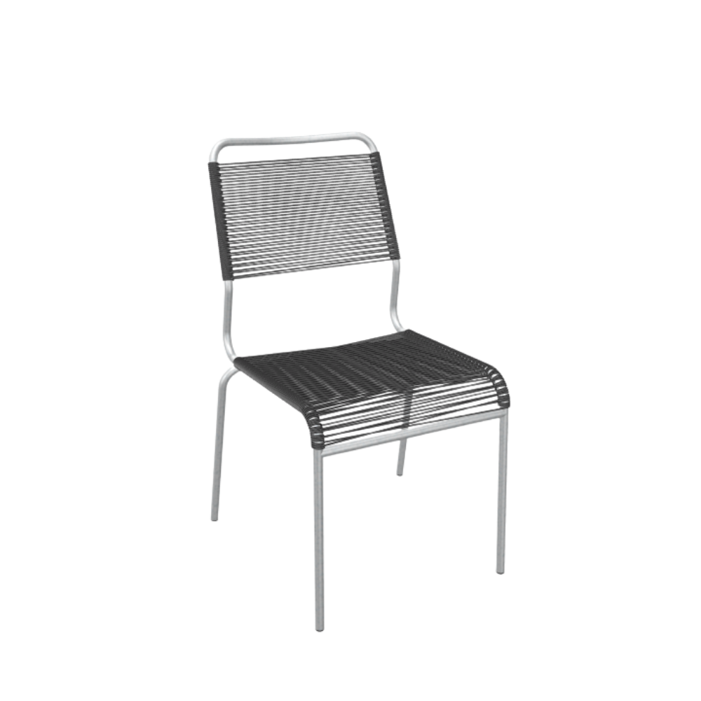 Spaghetti Stuhl "Rigi" ohne Armlehne - Comfort