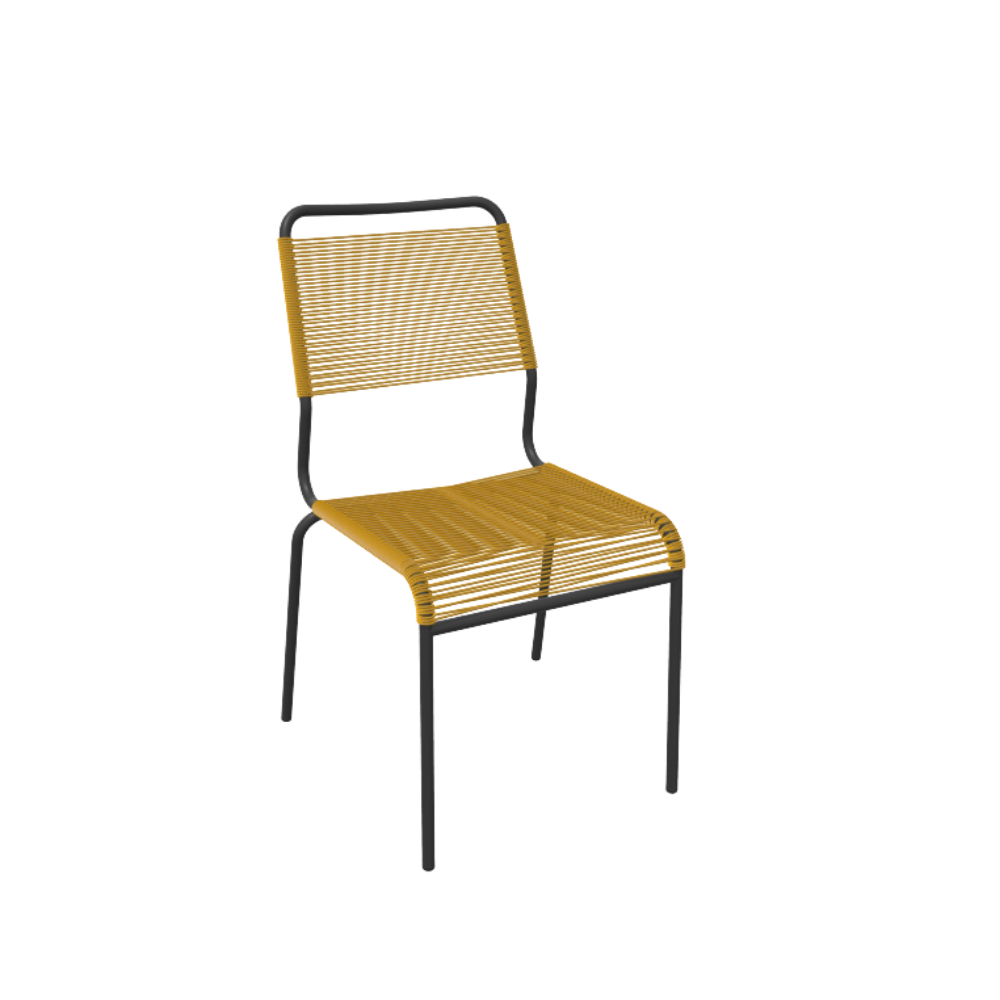 Spaghetti Stuhl "Rigi" ohne Armlehne - Comfort