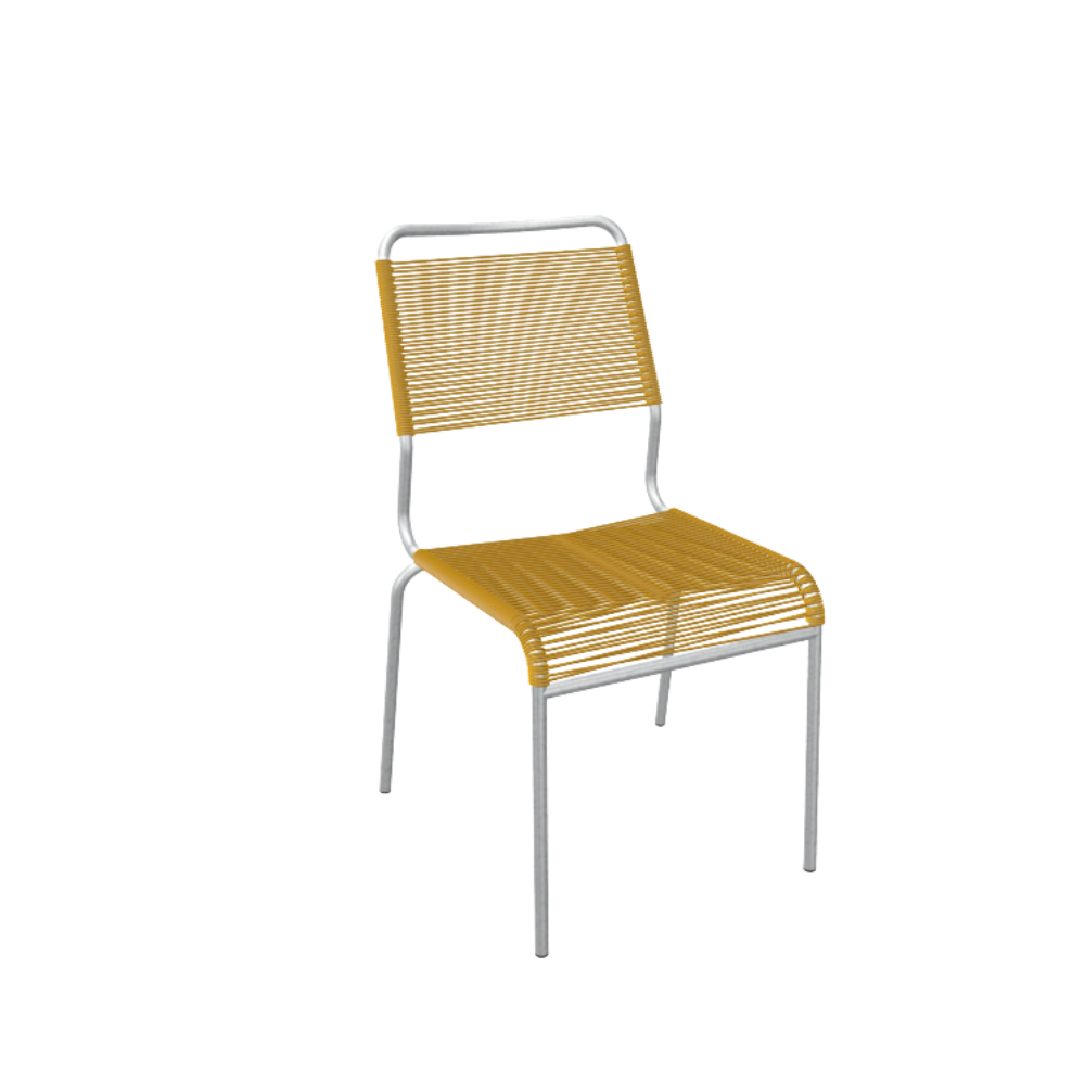 Spaghetti Stuhl "Rigi" ohne Armlehne - Comfort