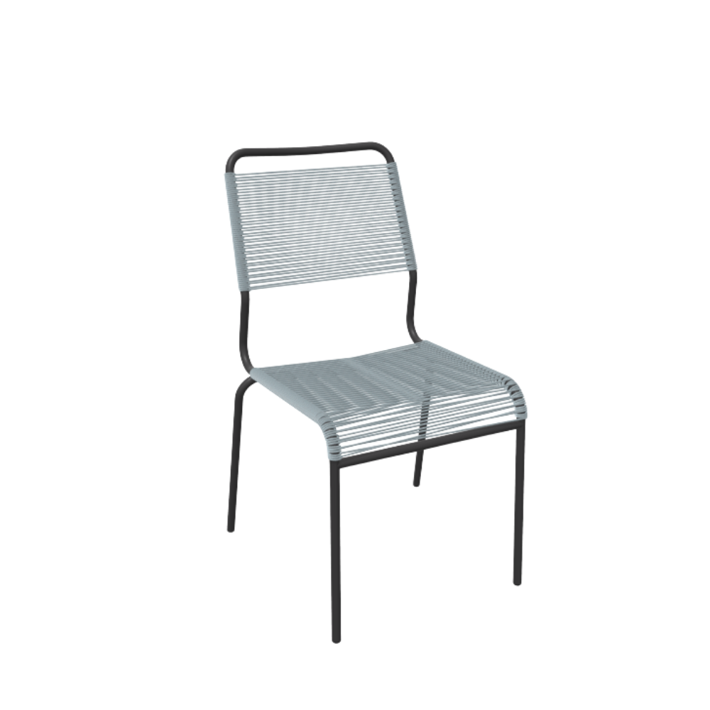 Spaghetti Stuhl "Rigi" ohne Armlehne - Comfort