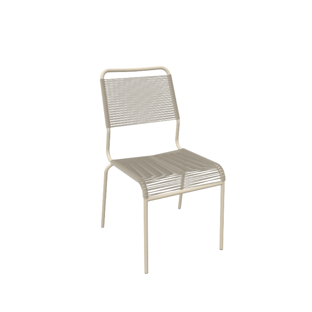 Spaghetti Stuhl "Rigi" ohne Armlehne - Comfort