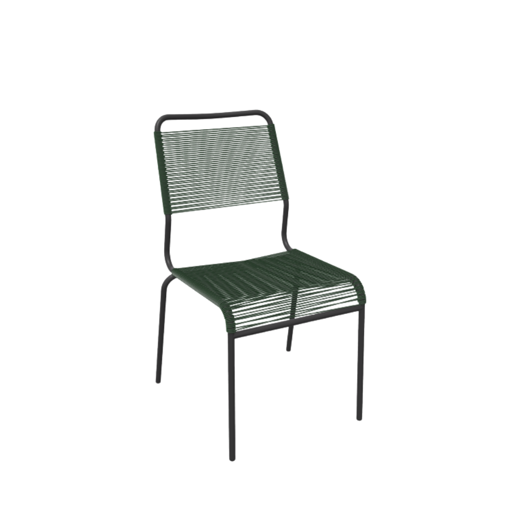Spaghetti Stuhl "Rigi" ohne Armlehne - Comfort