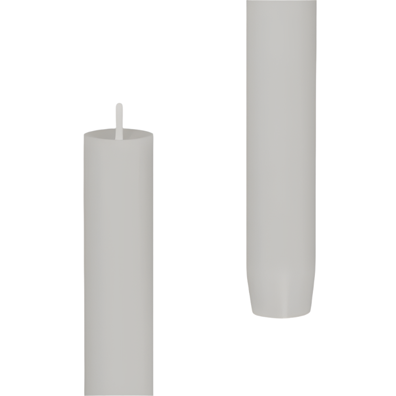 Stabkerze "Leinen" - ⌀3cm