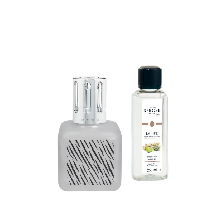 Starterset Maison Berger "ICE CUBE" - Zebra