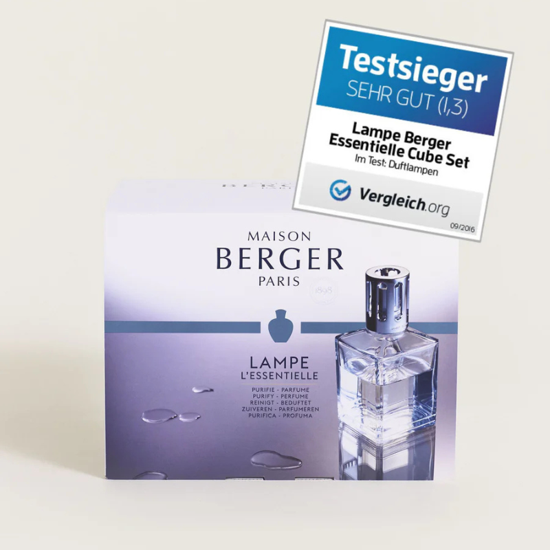 Starterset Quadratisch von "Maison Berger" mit zwei Düften