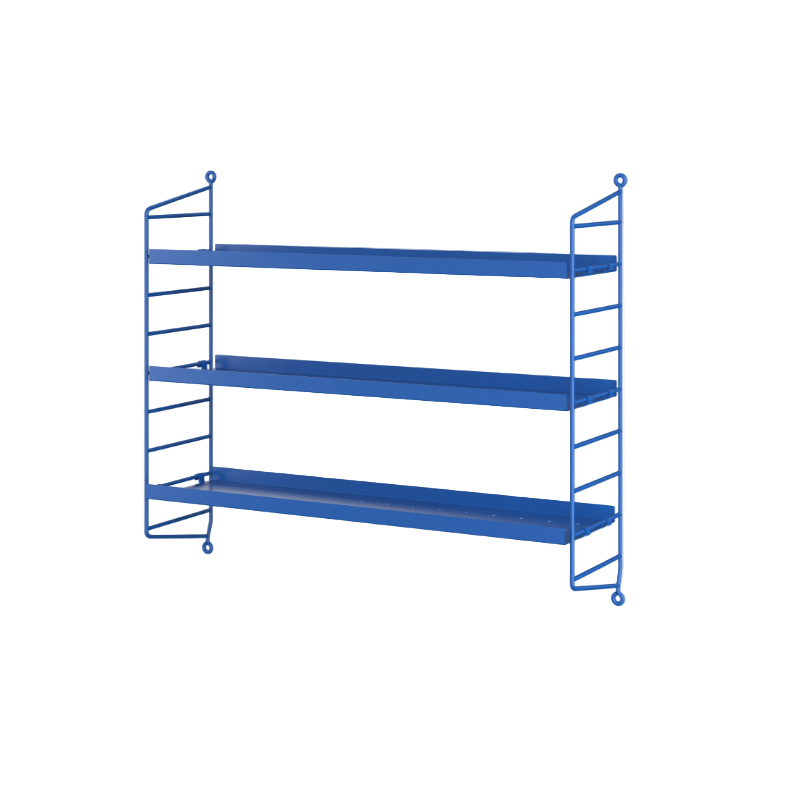 String Furniture® Pocket Metall - Blau