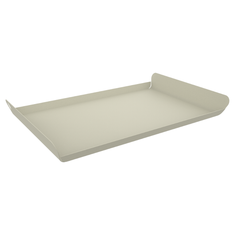 Tablett "Alto" 36x23.5cm - Lehmgrau