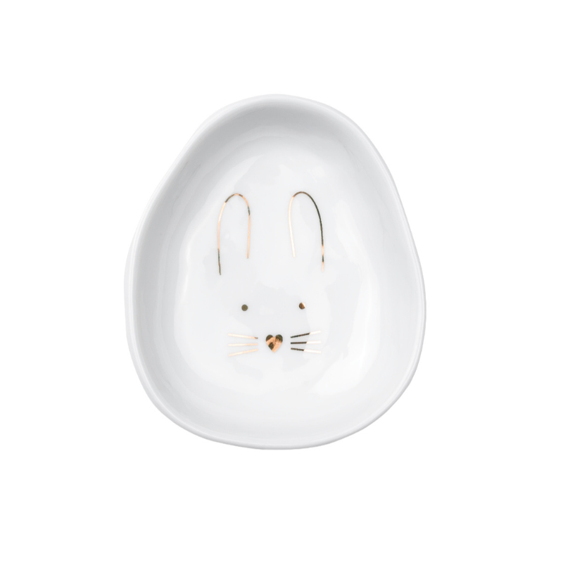 Ostern Tellerchen Hasengesicht
