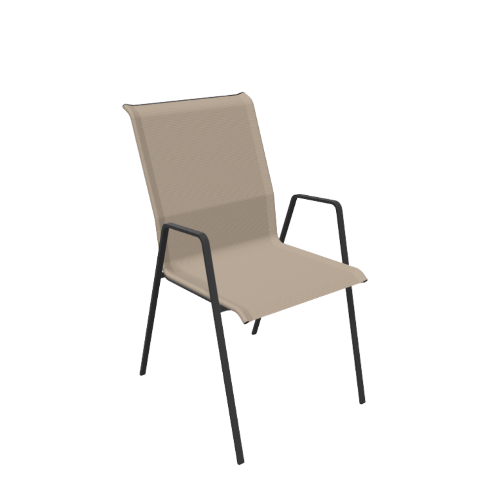 Textil Sessel mit Armlehne "Luzern"