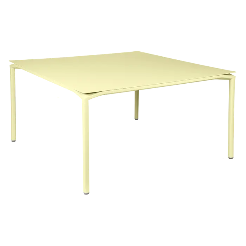Tisch Calvi 140x140cm in Zitronensorbet