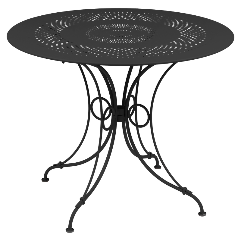 Fermob Gartentisch der Serie 1900 in Anthrazit