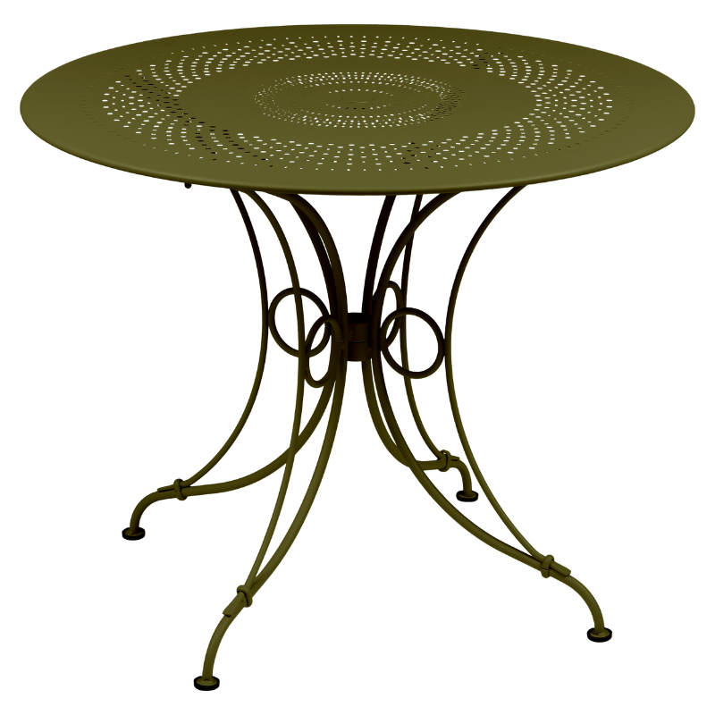 Fermob Gartentisch der Serie 1900 in Pesto