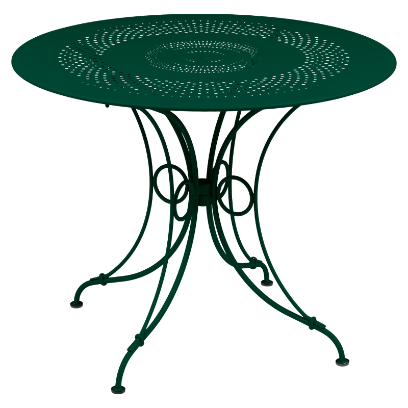 Fermob Gartentisch der Serie 1900 in Zederngrün