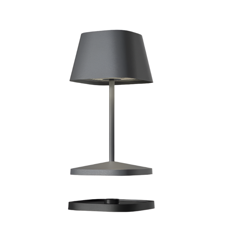 LED Tischlampe "Neapel RC" - Anthrazit