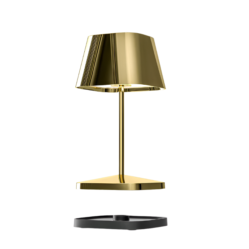 LED Tischlampe "Neapel RC" - Gold