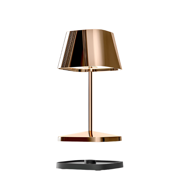 LED Tischlampe "Neapel RC" - Roségold