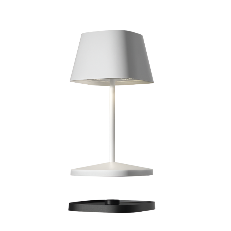LED Tischlampe "Neapel RC" - Weiß