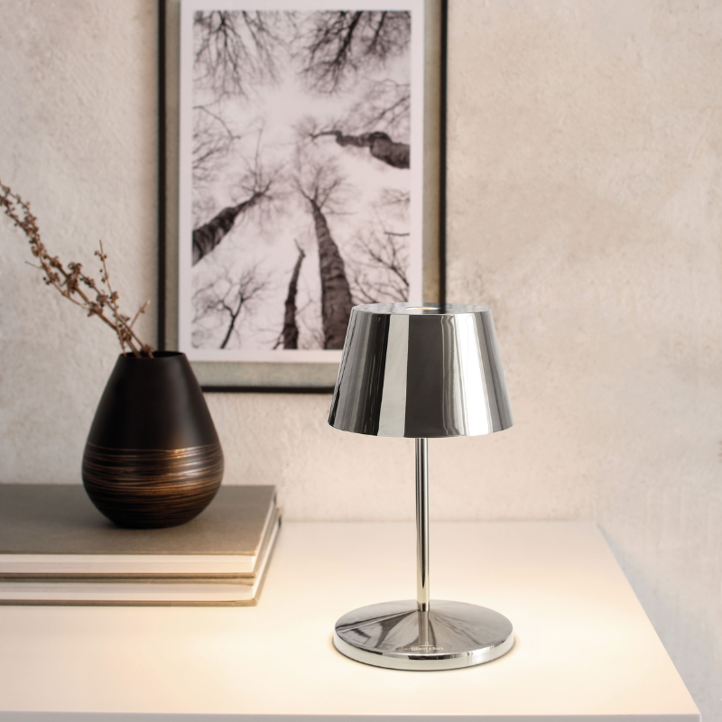 LED Tischlampe "Seoul RC" - Chrom