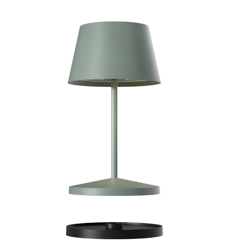 LED Tischlampe "Seoul RC" - Olivgrün