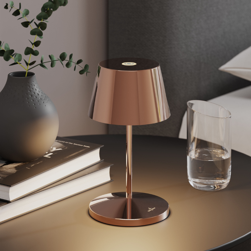 LED Tischlampe "Seoul RC" - Roségold