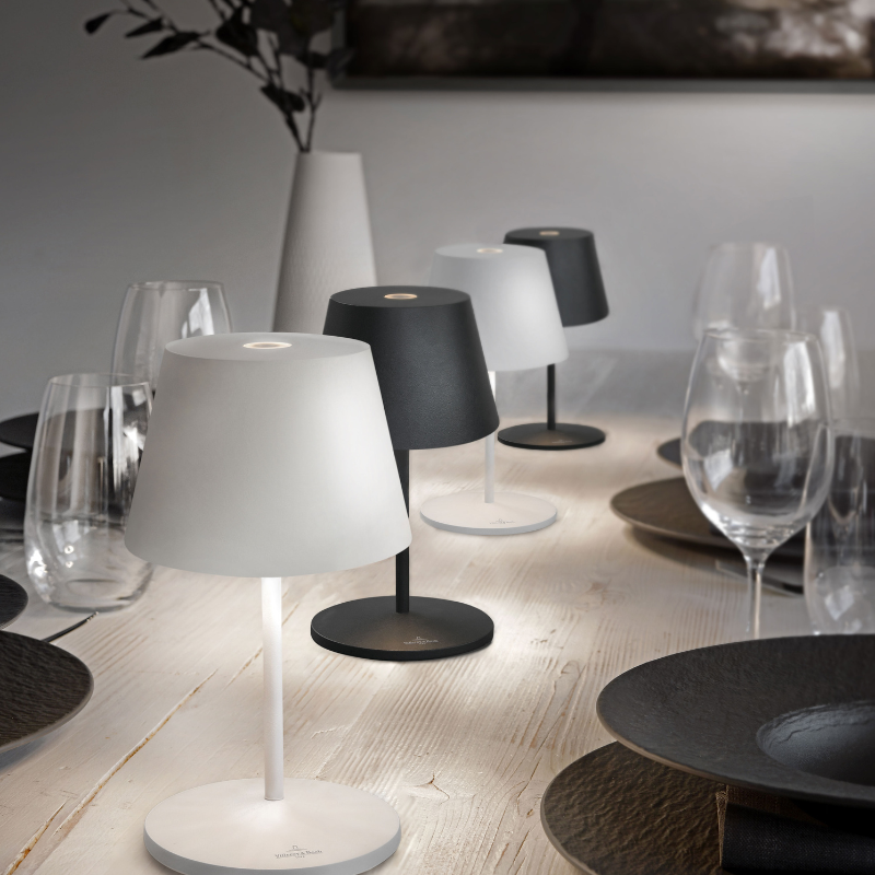 LED Tischlampe "Seoul RC" - Schwarz