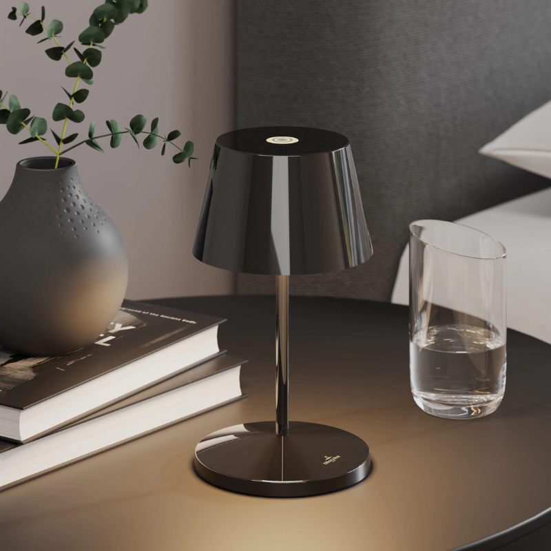 LED Tischlampe "Seoul RC" - Space Grau