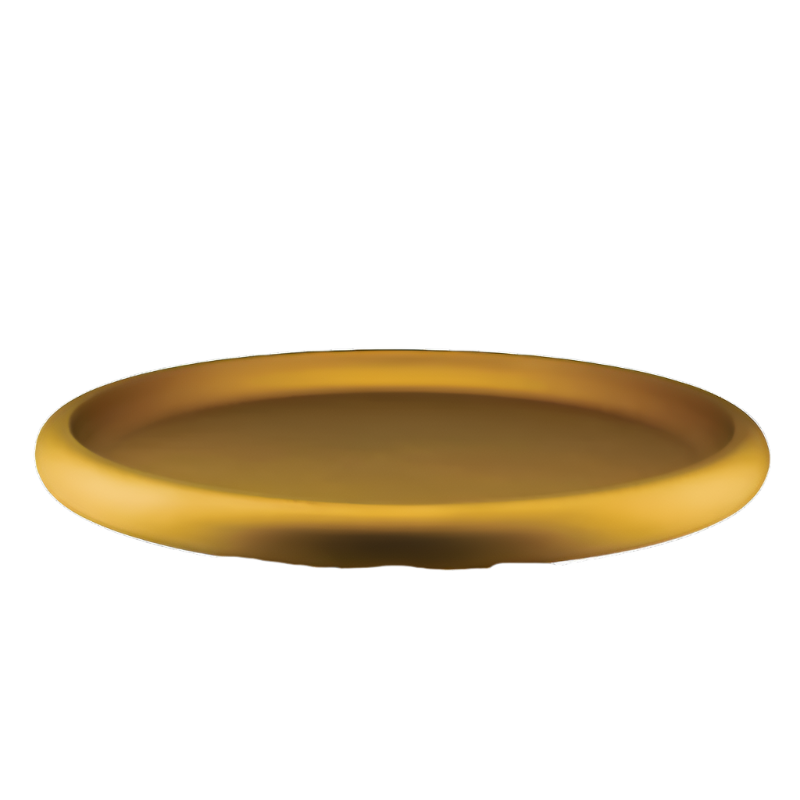 Cotto Wohnen Tischschmuck-Schale Discolo von Alessi