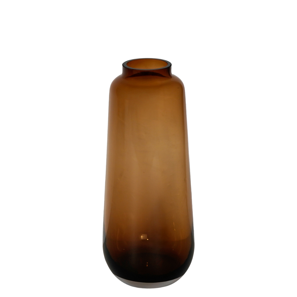 Vase "Luanco" aus Glas – Ø 16,5 × H 40 cm