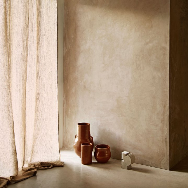 Vase "MOROCCAN CLAY" H24 cm - Terra