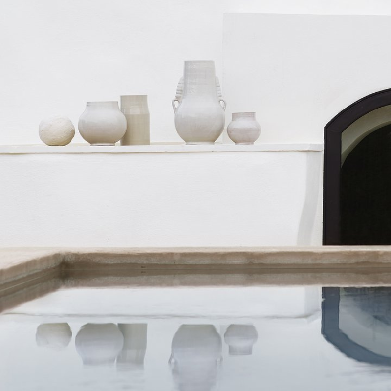 Vase "MOROCCAN CLAY" H28 cm - Shadow