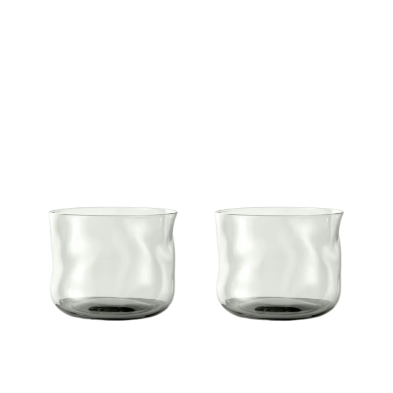 Wasser Glas "Swirl Small" - 2er Set