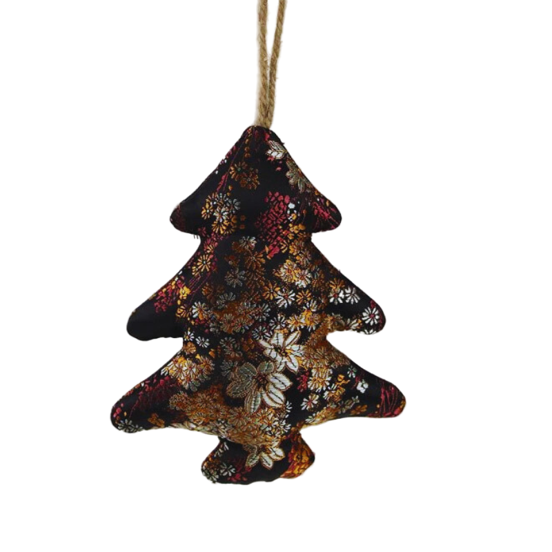Weihnachtsanhänger aus Stoff