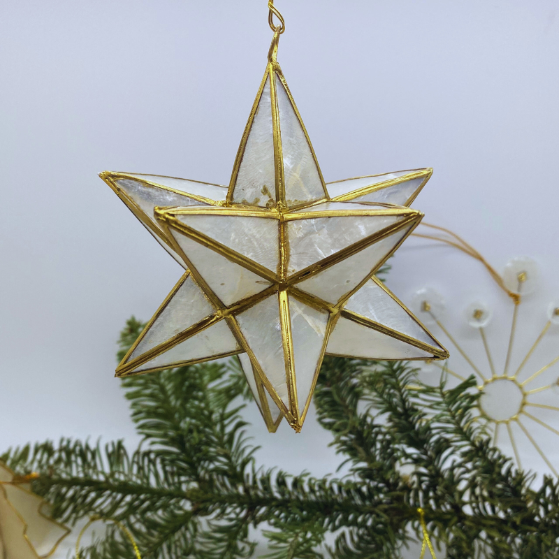 Weihnachtsbaum Anhänger Stern