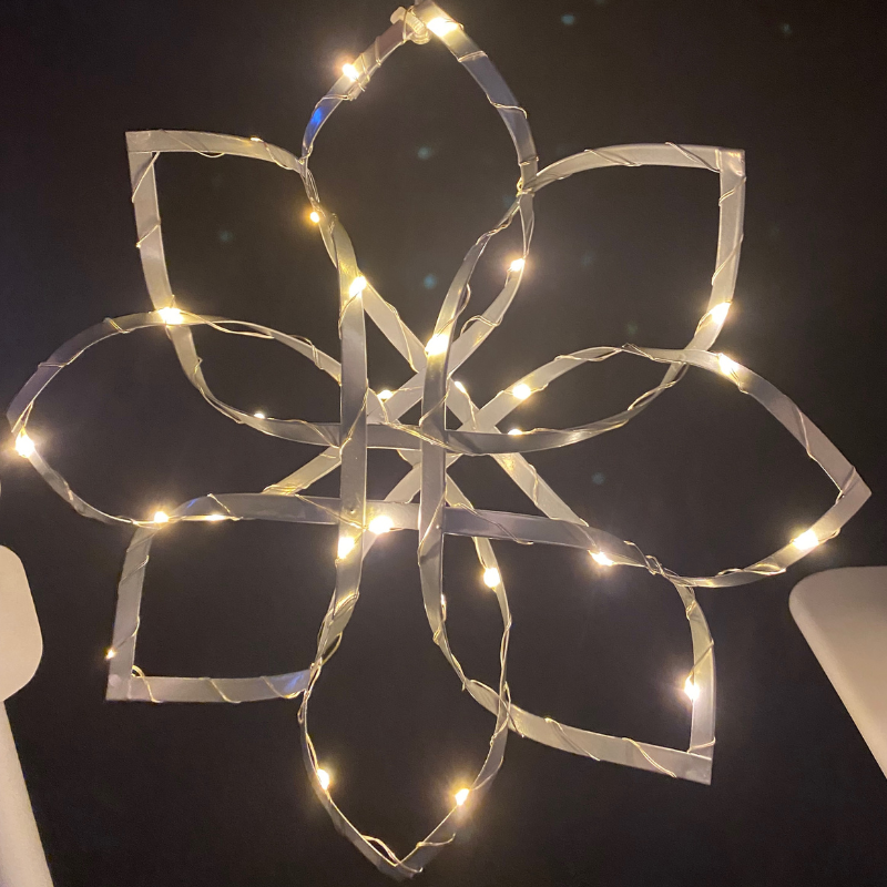 Weihnachtsbaumschmuck LED "Stern"