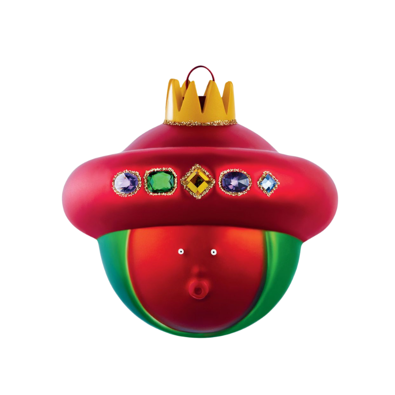 Weihnachtskugel "Krippenspiel" - Baldassarre