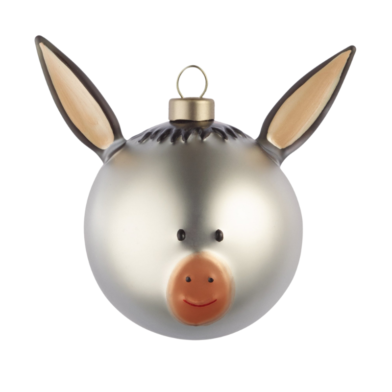 Weihnachtskugel "Krippenspiel" - Esel Asinello