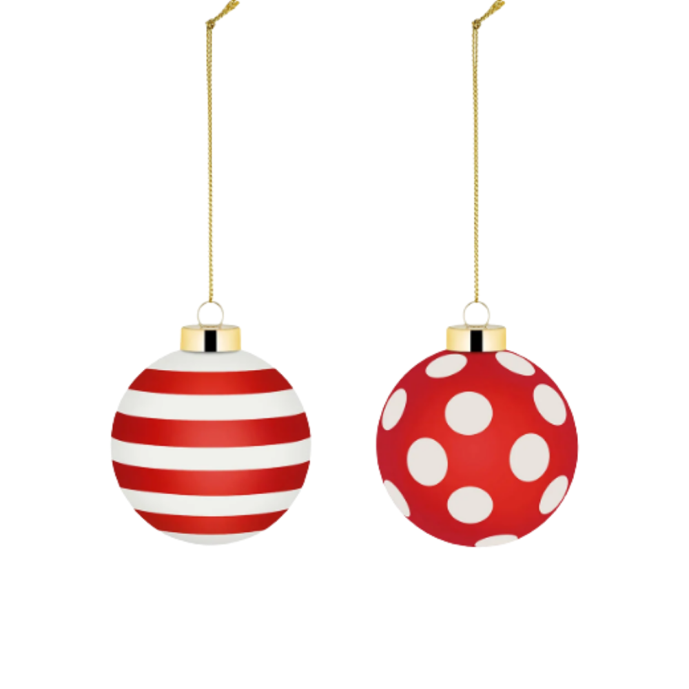 Weihnachtskugel "Delight" - Set
