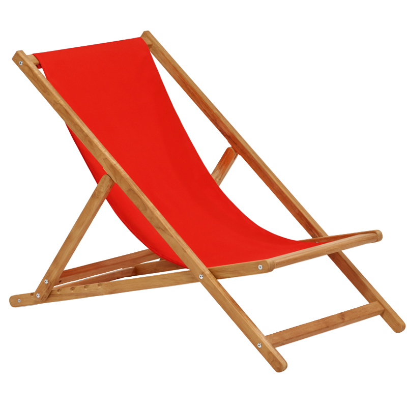 Liegestuhl "Cabin Basic" aus Teak-Holz (2er Set)