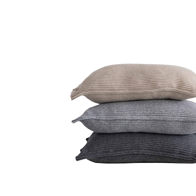 Woll-Kissenbezug "Classic" - Beige