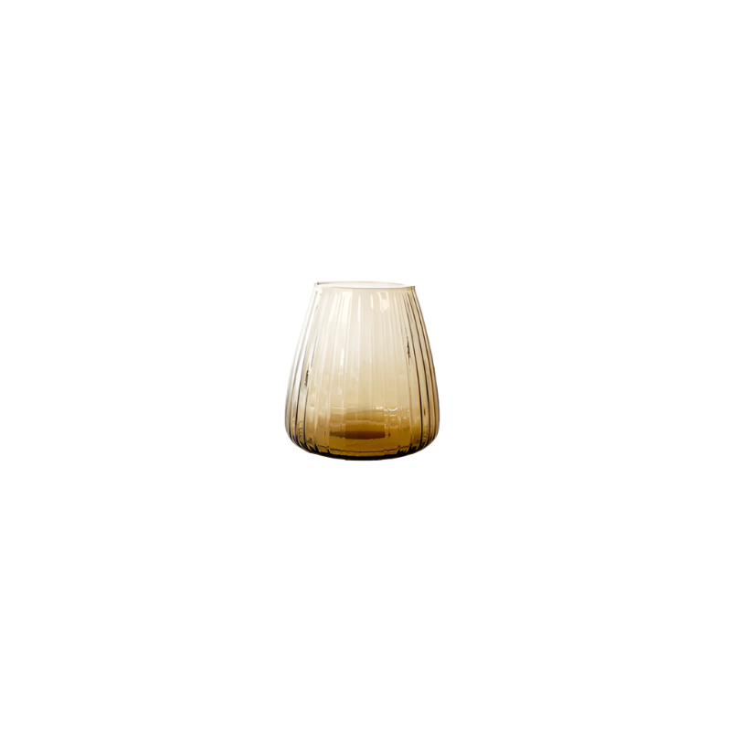 XLBOOM DIM Stripe Vase - klein bernstein