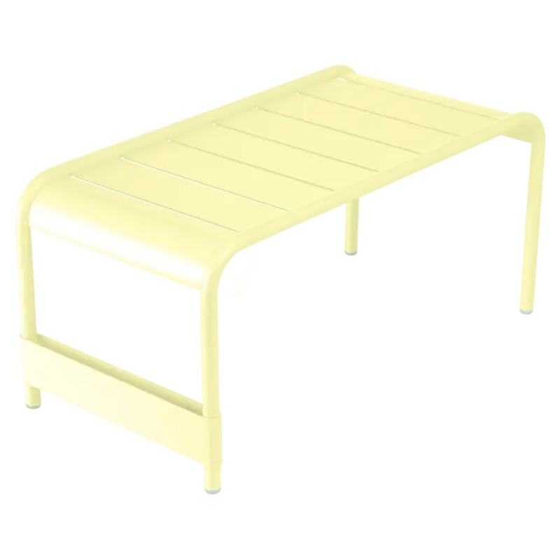 Großer niedriger Tisch Luxembourg Zitronensorbet