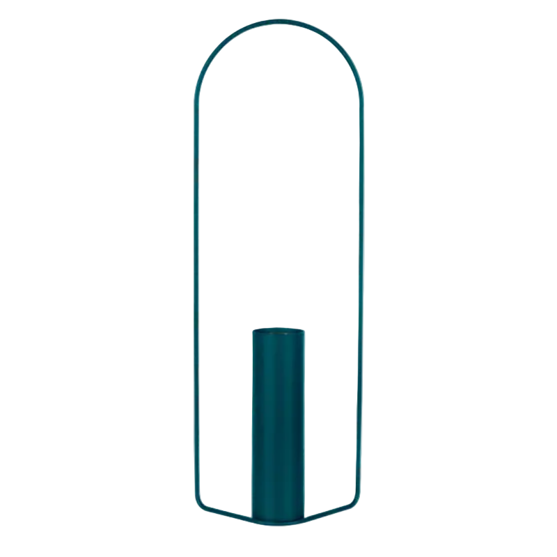 Zylindrische Vase "Itac" - Acapulcoblau