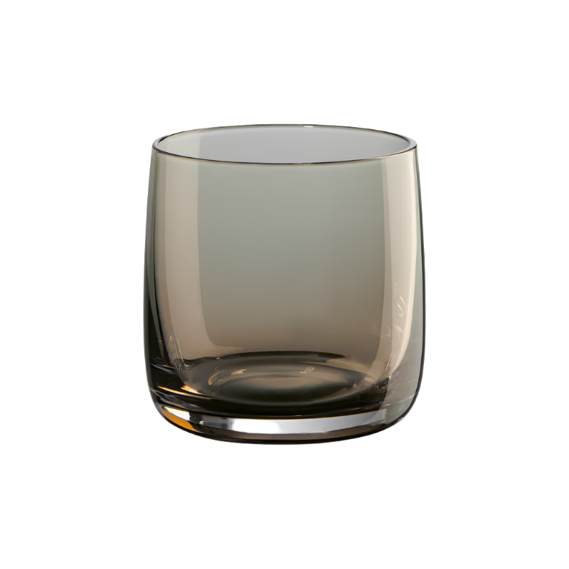 Trinkglas Sarabi mit elegantem Design, ideal für Wasser, Säfte oder Cocktails in der Farbe amber