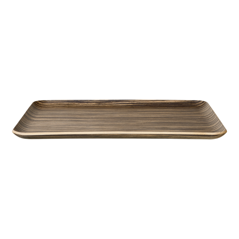 Holztablett rechteckig "Wood ebony" - 36x28cm