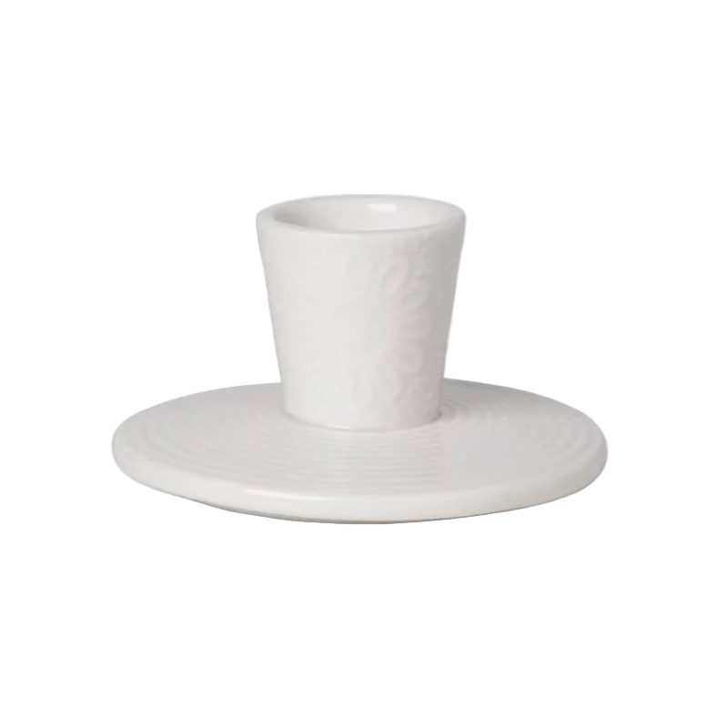 Kerzenständer weiß für Stabkerzen Dottir Pipanella Candlestick