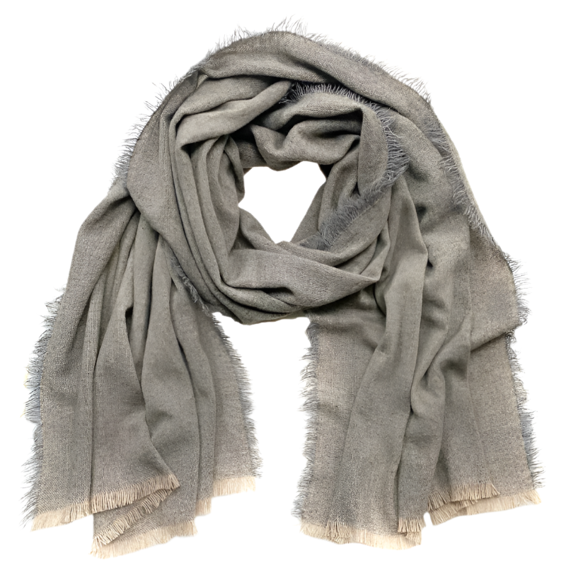 Cotto Wohnen Eagle Products Schal Romy Grau